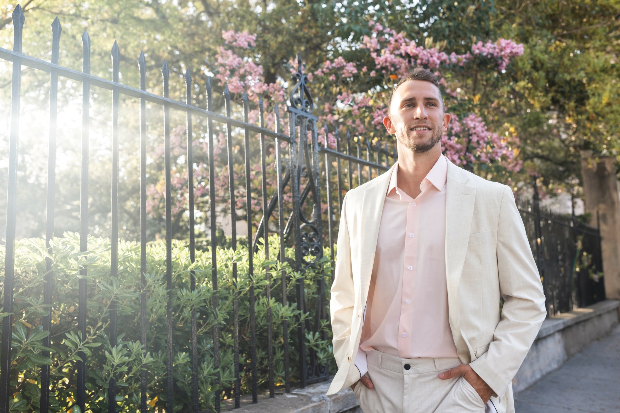 Lorenz Esposito, founder of SearchX, photographed in Charleston